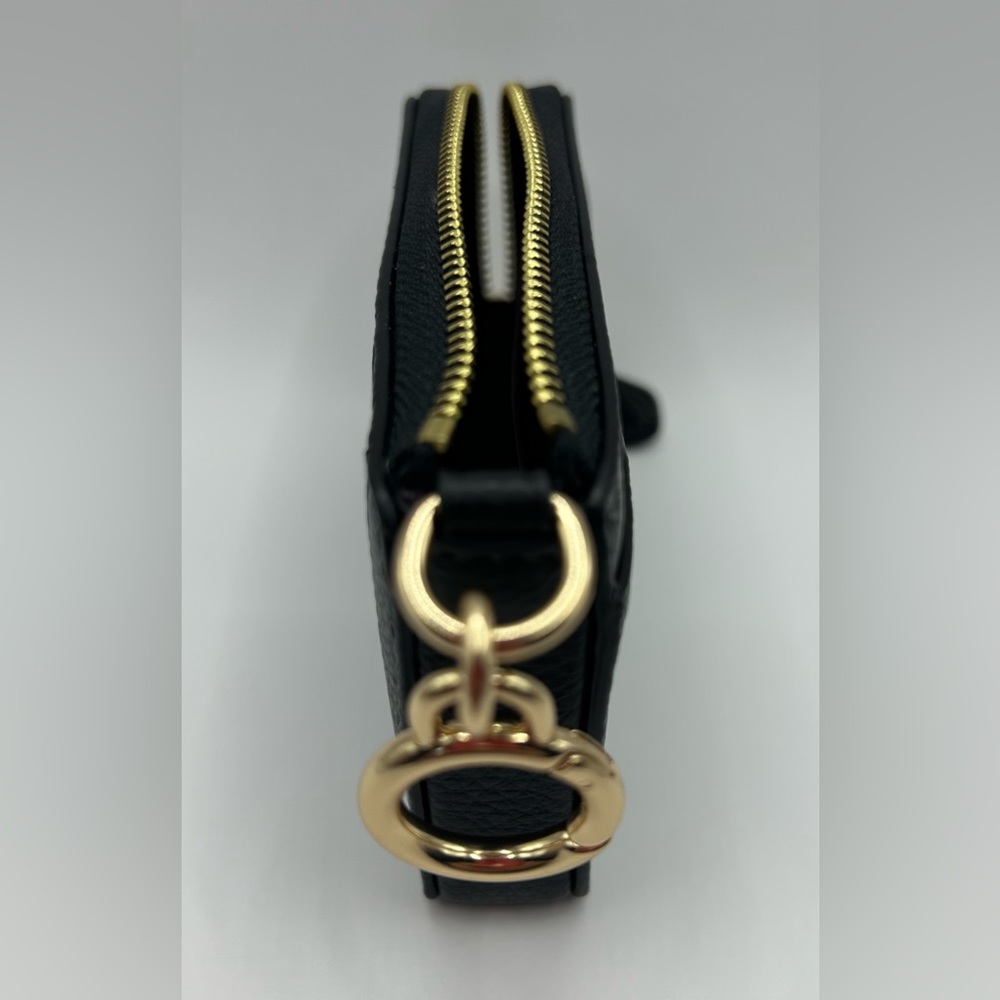 Coach Black Wallet with Gold Accents - Picture 4 of 5